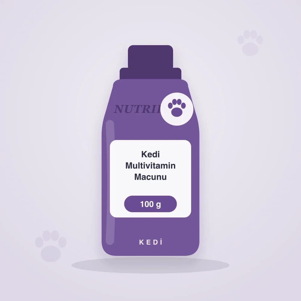 Nutripati Kedi Multivitamin Macunu 100 g ambalaj görseli