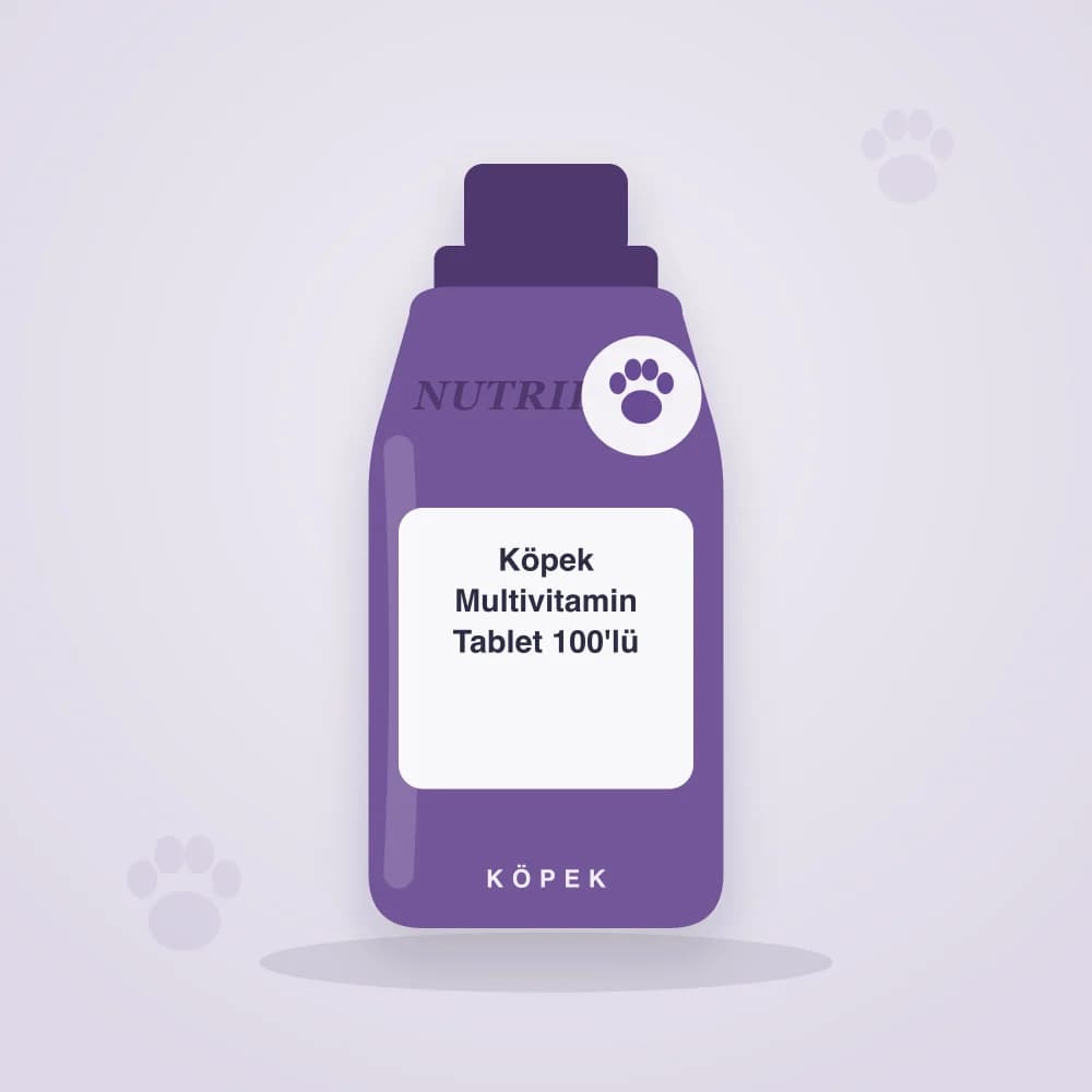 Köpek Multivitamin Tablet 100'lü