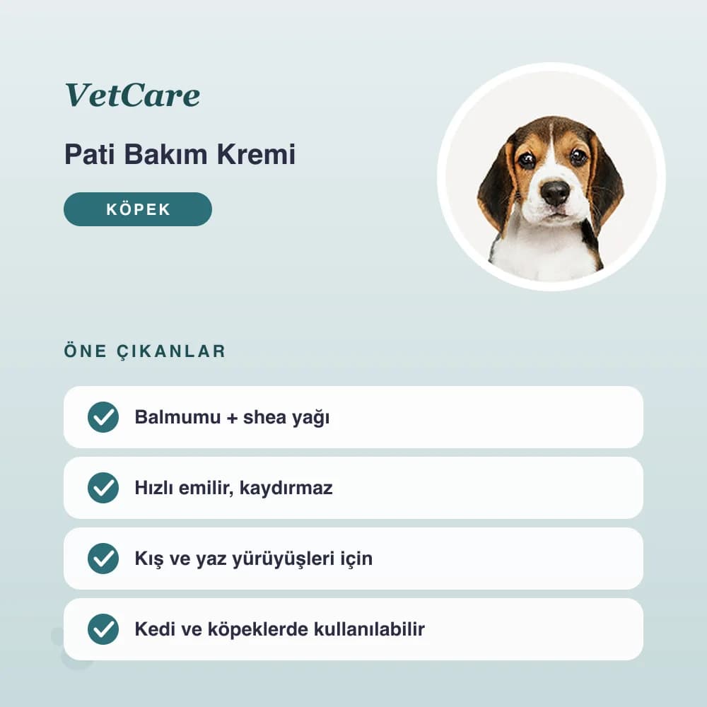 Pati Bakım Kremi 50 ml – öne çıkan özellikler
