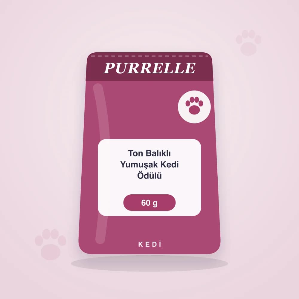 Ton Balıklı Yumuşak Kedi Ödülü 60 g