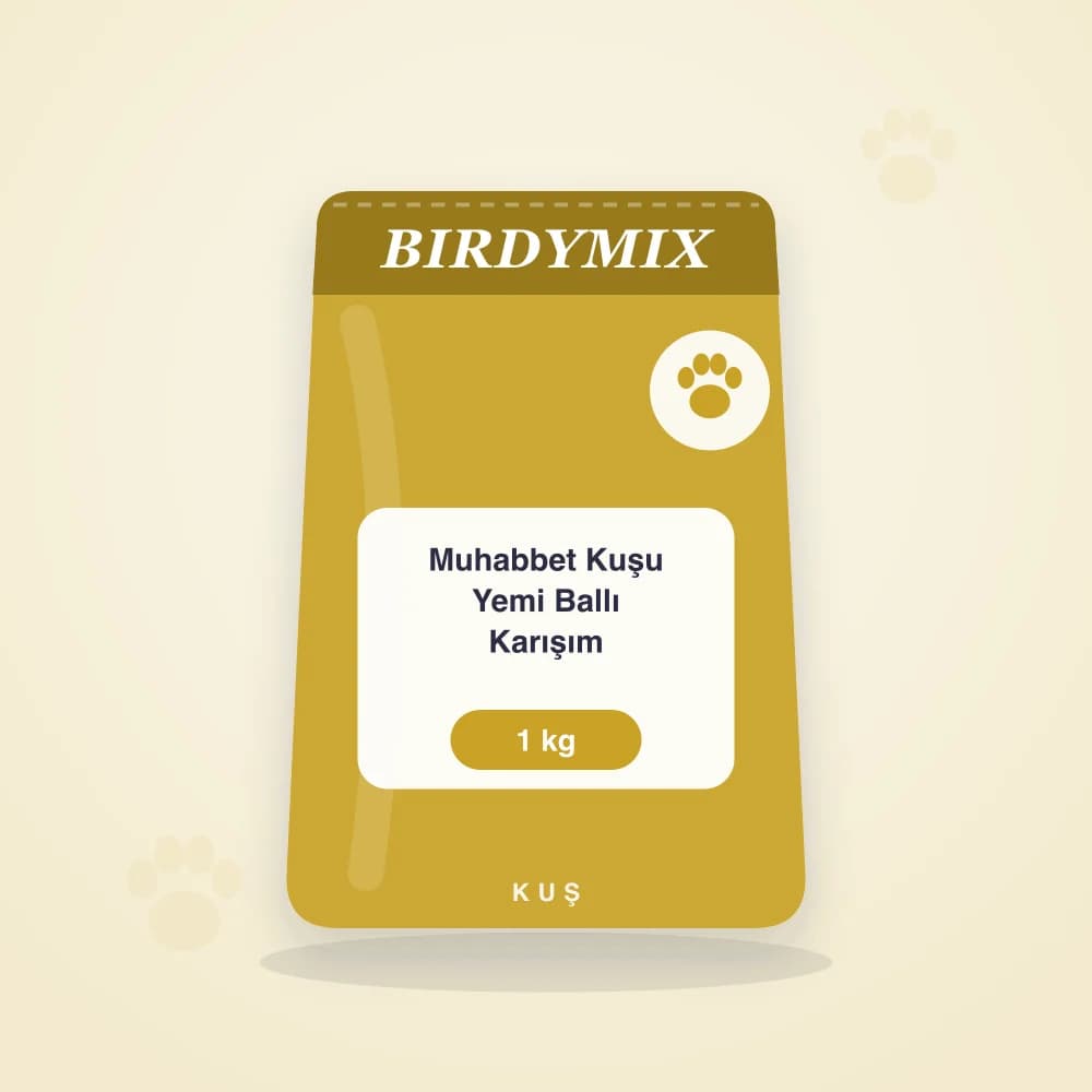 Muhabbet Kuşu Yemi Ballı Karışım 1 kg